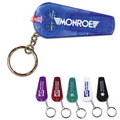 Whistle Keychain w/ Red Key Light (Spot Color)